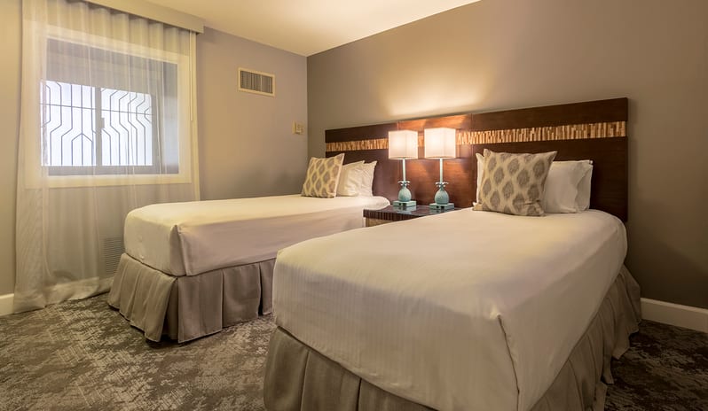 Aston Waikiki Beach Tower - Two Bedroom Parital Ocean View Room - Double Bed